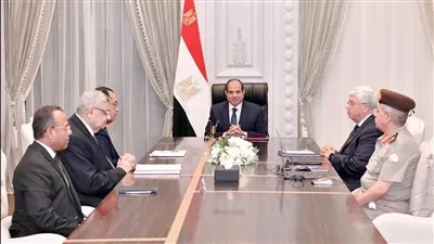 الرئيس السيسي يوجه بتكثيف العمل لتطوير منطقة مستشفيات جامعة عين شمس