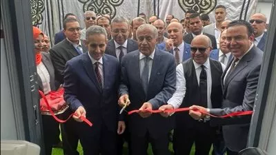 افتتاح أول مكتب سجل تجاري نموذجي بالمنطقة اللوجيستية بمدينة طنطا