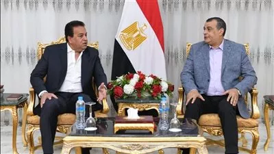 وزيرا «الإنتاج الحربي» و«الصحة» يبحثان التعاون في مجال إقامة المستشفيات الميدانية 
