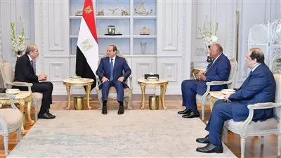 السيسي يبحث مع نائب رئيس وزراء الأردن تعزيز التعاون الاقتصادي المشترك