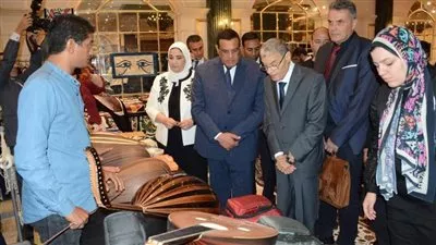 وزيرا التنمية المحلية والتضامن الاجتماعي يفتتحان معرض «أيادي مصر» للحرف اليدوية والتراثية