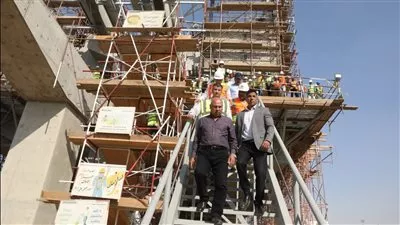 وزير النقل يتابع معدلات تنفيذ مشروع مونوريل شرق النيل