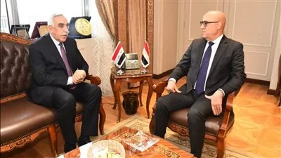 «الجزار» يبحث تعزيز دور شركات المقاولات المصرية فى تنفيذ المشروعات التنموية بالعراق