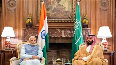 ولي العهد السعودي ورئيس وزراء الهند يشهدان توقيع اتفاقيات مشتركة