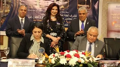 مركز تحديث الصناعة يتعاون مع نادي الروتاري لدعم الحرف اليدوية والتراثية