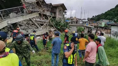 زلزال بقوة 6.2 درجة يضرب جزر الفلبين
