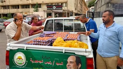 «الزراعة» تطلق 10 منافذ متحركة لبيع بيض المائدة بأسعار مخفضة