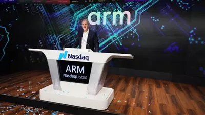 سهم ‏Arm‏ يقفز 10% في مستهل تداولات بورصة ناسداك ‏