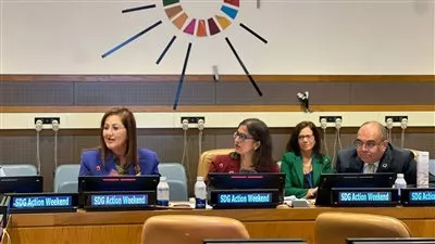 وزيرة التخطيط تشارك بجلسة تمويل المناخ في قمة أهداف التنمية المستدامة بنيويورك