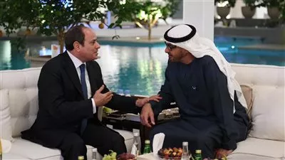 السيسي يلتقي محمد بن زايد لبحث تعزيز التعاون المصري الإماراتي