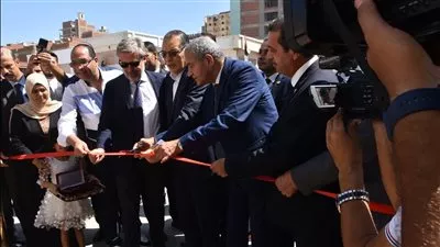 افتتاح صومعة منيا القمح الحقلية بسعة تخزين 5 آلاف طن