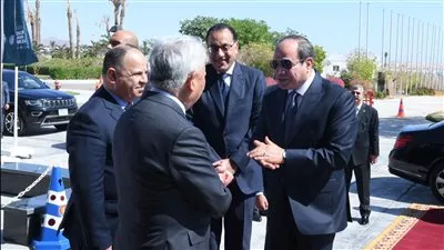 السيسي يصل مقر انعقاد اجتماعات البنك الآسيوي للاستثمار في البنية التحتية بشرم الشيخ