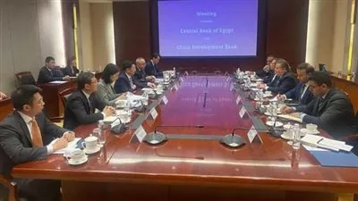 محافظ البنك المركزي يبحث تعزيز التكامل المالي بين مصر والصين