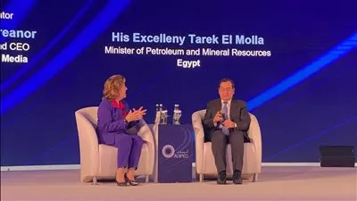 «الملا»: مصر تعمل على التحول إلى مركز إقليمى لمصادر الطاقة النظيفة