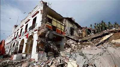 زلزال بقوة 5.9 درجة يضرب جنوب المكسيك