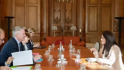  «المشاط» تبحث تعزيز التعاون مع منظمة التعاون الاقتصادي والتنمية OECD 