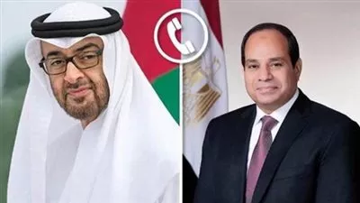 الرئيس السيسي يبحث هاتفيا مع نظيره الإماراتي جهود وقف التصعيد العسكري بفلسطين