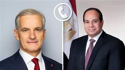 السيسي و رئيس وزراء النرويج يؤكدان أهمية وقف التصعيد العسكري بقطاع غزة