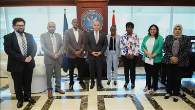 الرقابة المالية تنظم برنامج تدريبي لتطوير قدرات مسئولي بنك الاحتياط المالاوي