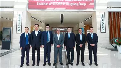 رئيس اقتصادية قناة السويس يلتقي كبار صناع السيارات الكهربائية والفايبر في الصين