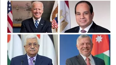 عمان تستضيف غدا قمة رباعية بمشاركة زعماء مصر والأردن وأمريكا وفلسطين