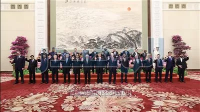 رئيس الوزراء يشارك في الجلسة الافتتاحية لمنتدى الحزام والطريق للتعاون الدولي بالصين