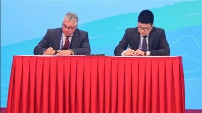 اقتصادية قناة السويس توقع اتفاقية مع هينجتونج الصينية باستثمارات 18 مليون دولار 