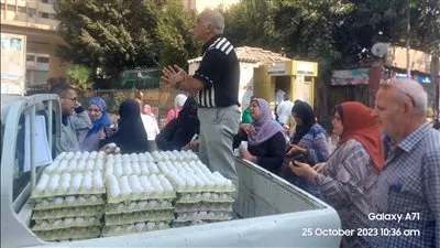 «الزراعة» تطلق 8 منافذ متحركة لبيع بيض المائدة بـ 115 جنيه للكرتونة