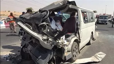 الصحة: وفاة 32 راكبا وإصابة 63 في حادث طريق «القاهرة - الإسكندرية» الصحراوي 