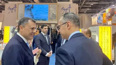 وزير السياحة يفتتح الجناح المصري في بورصة لندن الدولية WTM2023 