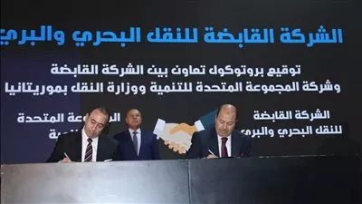 وزير النقل يشهد توقيع بروتوكول تعاون ومذكرة تفاهم في مجال تطوير الموانئ  