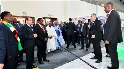  الرئيس السيسي يؤكد أهمية تدعيم التجارة البينية بين الدول الإفريقية