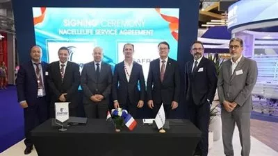 مصر للطيران تمدد اتفاقية صيانة عواكس دفع المحركات لطائرات A330ceo مع Safran Nacelles 