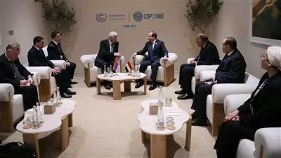 الرئيس السيسي ونظيره الأرميني يتفقان على ضرورة تعزيز جهود زيادة التعاون المشترك 