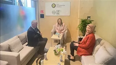 خلال COP28.. وزيرة التخطيط تبحث سبل التعاون مع المعهد العالمي للنمو الأخضر