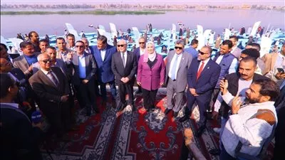 وزيرة التضامن تسلم مراكب الصيد المجهزة ضمن مبادرة «بر أمان»