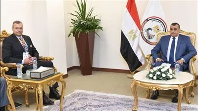 وزير الإنتاج الحربي يبحث التعاون مع «نورثروب جرومان» الأمريكية بمجال التصنيع العسكري  