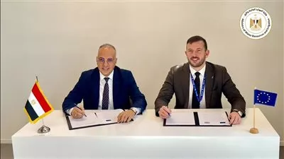 توقيع إعلان الشراكة المائية بين مصر والاتحاد الأوروبي خلال COP28 