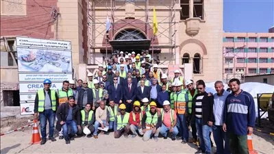 وزير الاتصالات يتفقد أعمال إنشاء مركز «كريتيفا» بقصر الملك فؤاد الأول