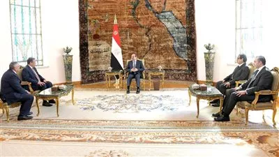  السيسي يستقبل المرشحين الذين خاضوا انتخابات رئاسة الجمهورية 2024