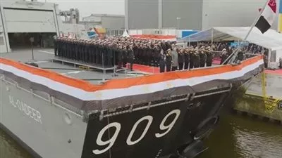 القوات البحرية تستلم الفرقاطة «القدير» طراز «MEKO-A200» من ألمانيا