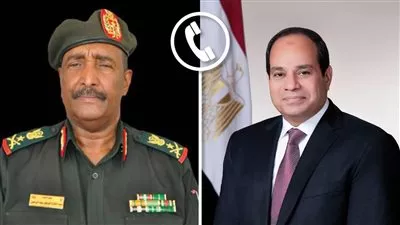 الرئيس السيسي يؤكد حرص مصر على تعزيز التعاون المشترك مع السودان