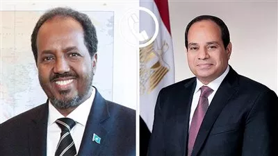 الرئيس السيسي يبحث مع نظيره الصومالي سبل تطوير التعاون المشترك بمختلف المجالات