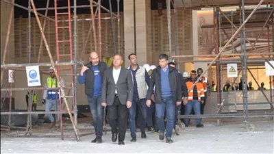 وزير النقل يتابع معدلات تنفيذ الخط الأول من شبكة القطار الكهربائي السريع