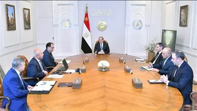 الرئيس السيسى يبحث تعزيز أطر التعاون المشترك مع شركة CMA CGM الفرنسية 
