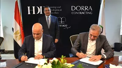 شركة التعمير والإسكان توقع عقدًا مع «الهندسية للإنشاء والتعمير» لتنفيذ مشروع Terrace