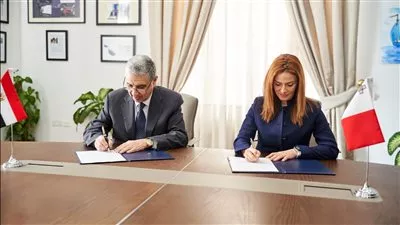 توقيع مذكرة تفاهم بين مصر ومالطا لتعزيز التعاون بمختلف مجالات الكهرباء والطاقة
