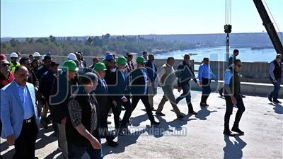 وزير النقل: 95% نسبة تنفيذ أعمال مشروع محور بديل خزان أسوان 