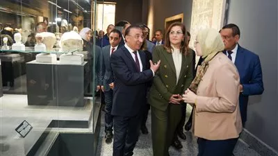 وزيرا التخطيط والتنمية المحلية يتفقدان مشروع تطوير المتحف الروماني بالإسكندرية