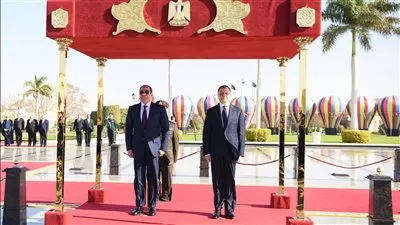 الرئيس السيسي يصل مقر الاحتفال بالذكرى الـ 72 لعيد الشرطة